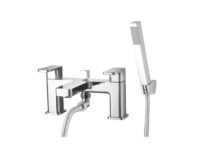 ETAL Lanza Deckmontage Badewanne Dusche Mischbatterie poliert chrom (609KG)