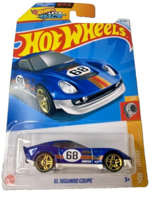 HOT WHEELS 2024 EL SEGUNDO COUPE' BLUE 51/250 HTD10 SONNY FISHER DESIGN HW TURBO