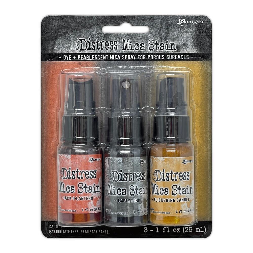 Distress Mica Stain 3色セット + 9.5インチハサミ Amazon.com: Ranger Tim Holtz-Distress-Mica Stain Set 1, Jack