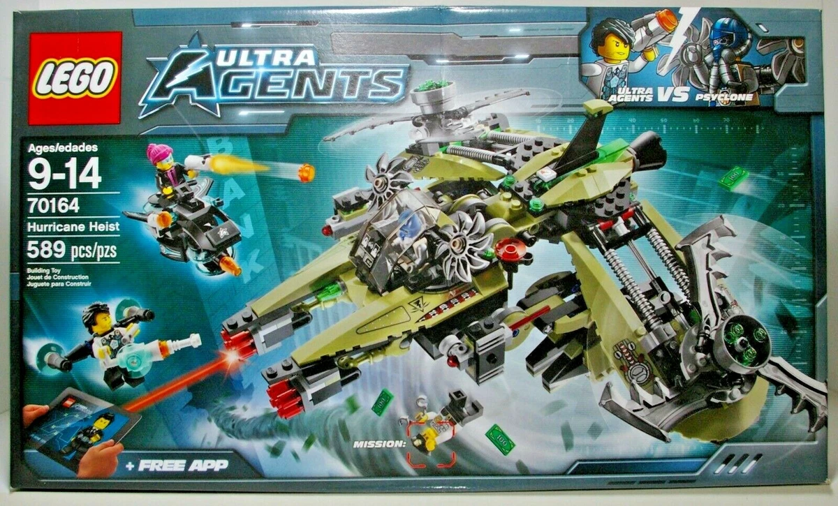LEGO ULTRA AGENTS 70164 HURRICANE HEIST 2014 MIP