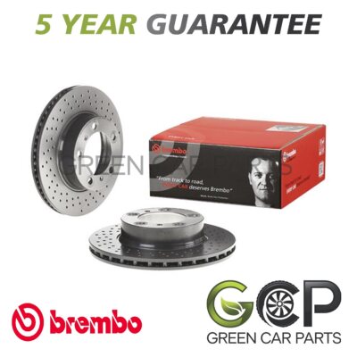 Brembo Front Brake Discs Fits Porsche Boxster Cayman 2.7 98735140201 98735140101