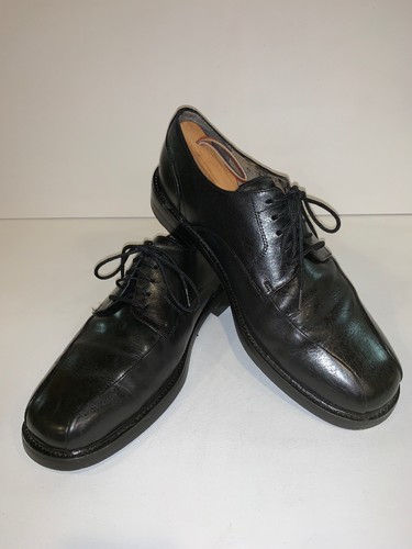 Men's Florsheim Vibram Soles Black Leather Comfort Oxford Size 11M 11095-01 - Picture 2 of 12