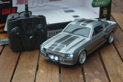 R/C 1967 FORD MUSTANG GT 500 SHELBY ELEANOR MIT LED-BELEUCHTUNG(XENON)1:18 GRAU 