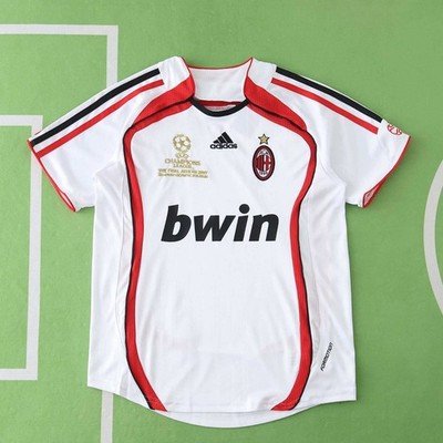 Ronaldinho 10 AC Milan 2006 2007 White Kids Youth Kit Size 28 Age