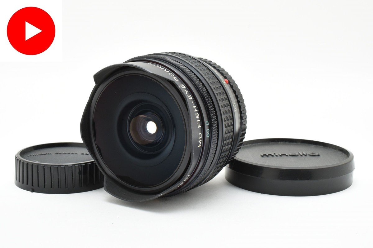 DDP to US *NEAR MINT* Minolta MD Fish-Eye FishEye Rokkor 16mm f