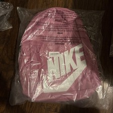 Nike Air Jordan KIDS Backpack SCHOOL BAG Pencil Case PINK WHITE DR6084