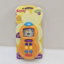 Sassy Silly Sounds Television Remote UNTESTED Needs Batteries