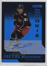2023 Skybox Metal Universe 2008-09 Rookie Retros Stanislav Svozil #R-37 Auto 4aw