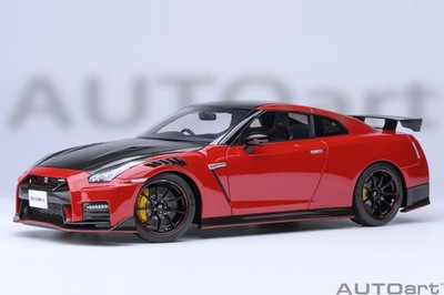 AUTOart 1/18 Nissan GT-R (R35) Nismo Special Edition Vibrant Red