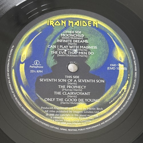 Iron Maiden – Seventh Son Of A Seventh Son Vinyl 2014 Reissue Remastered 180g NM - Picture 4 of 8