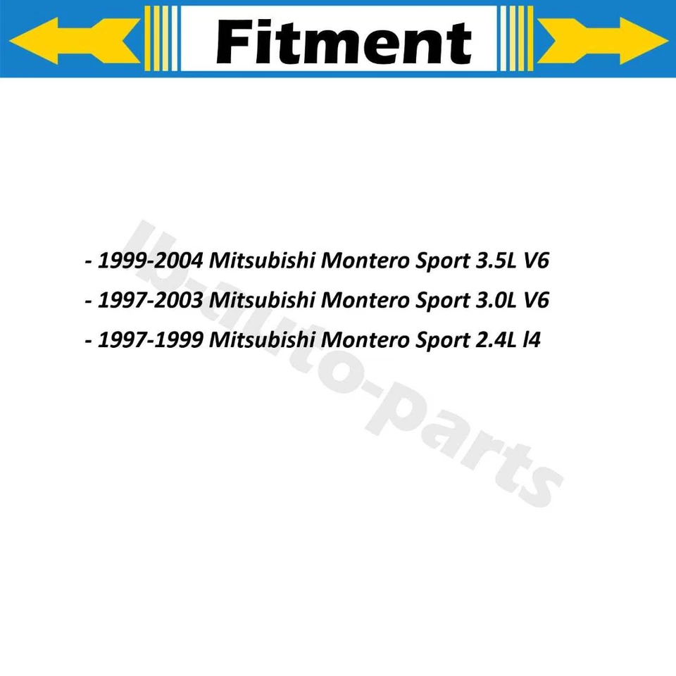 2x Brazo de control con rótula inferior delantera para Mitsubishi Montero Sport 1999-2004 Foto 2 de 4