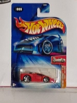 2004 Hot Wheels #009  'Tooned Enzo Ferrari  Red 9/100 First Editions L B19