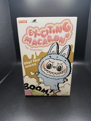 Popmart Labubu THE MONSTERS Exciting Macaron Sesame Bean SEALED BOX