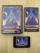 PHANTASY STAR III 3 SEGA MEGA DRIVE Spiel in ...