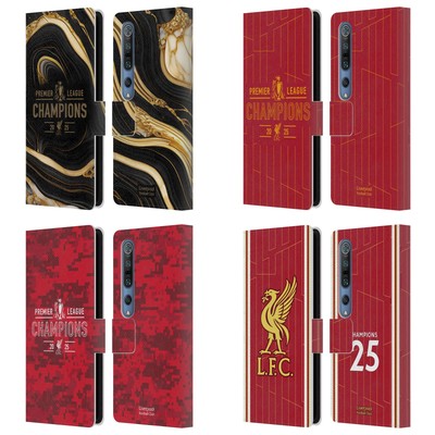 LIVERPOOL FC 2025 PREMIER LEAGUE CHAMPIONS PU LEATHER BOOK CASE XIAOMI PHONES