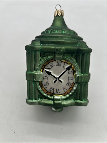 1997 Christopher Radko 100th anniversary Marshall Field’s clock ornament LE - Picture 4 of 6