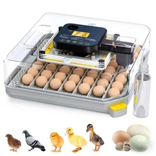 48 Egg Incubator for Hatching with Automatic Egg Turning and Humidity Control...