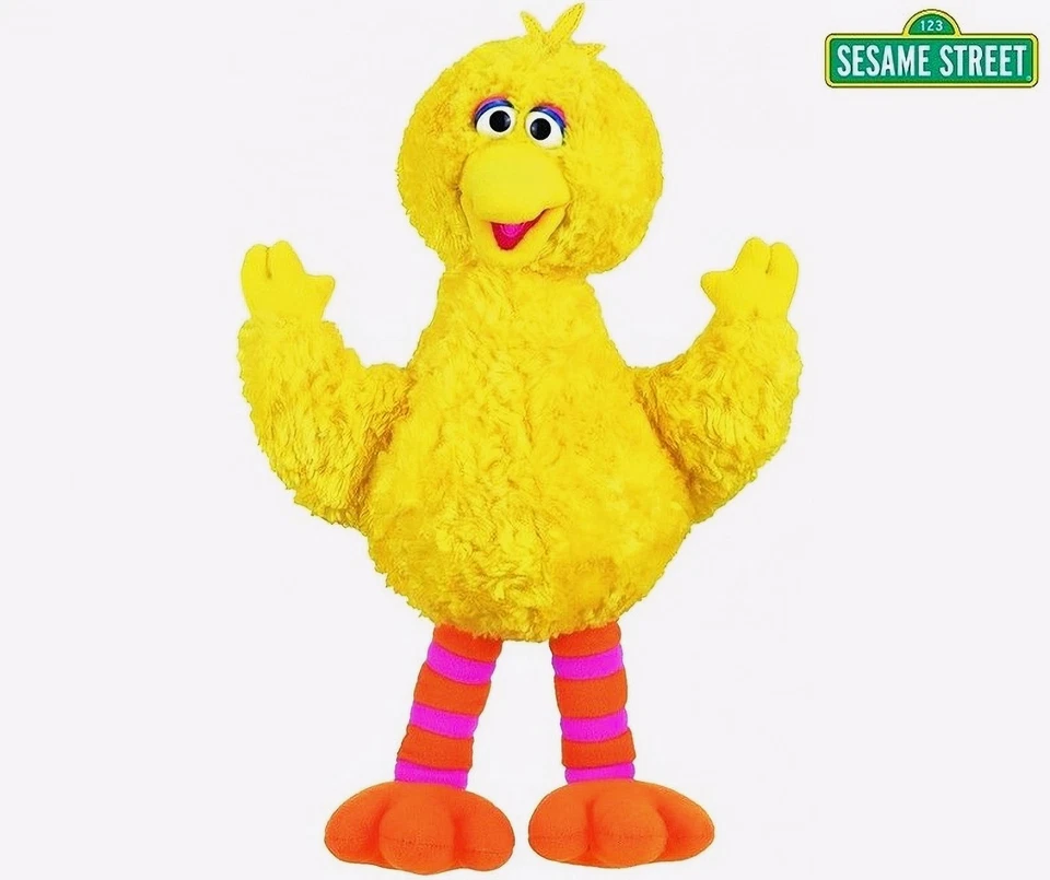 WHITEHOUSE LEISURE Sesamstraße Big Bird Plüschfigur Kuscheltier Plüsch 28/38 cm Groß
