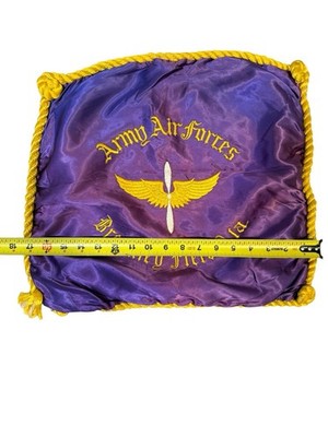 US ARMY AIR FORCES vintage　40s クッションカバー WWII Army Air Forces Pillow Cover Brookley Field Alabama Vintage