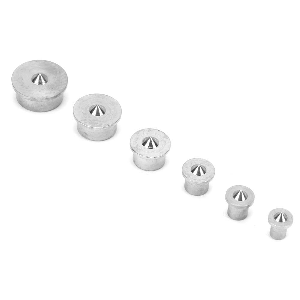 6pcs Dowel Centers Durable Woodworking Tool For Precise Alignment