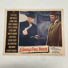 1952 O. Henry’s Full House Original 11x14” Lobby Card Anne Baxter Fred Allen