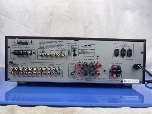 ONKYO Home Theater Surround Sound Receiver Phono Multiroom TX-SV50PRO - Picture 8 of 12