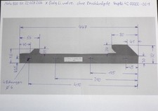 Balg Maho X MH800 links-rechts (Nr. 22028264) ohne Druckknopf
