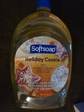 Softsoap Holiday Cookie Scent Moisturizing Hand Soap Large Refill 50 Oz M03