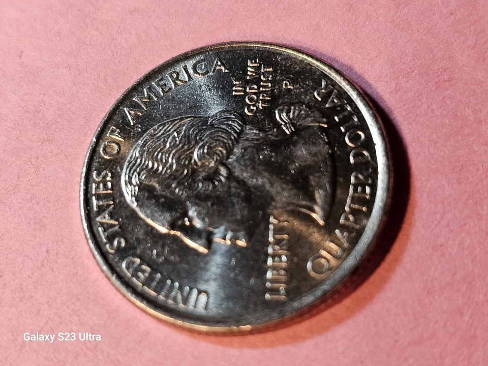 1796-2002P TENNESSEE State Quarter Dollar, Error-RARE Find! - Image 3 of 4