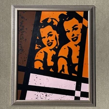 NEKO BURKE PAINTING EXPRESSIONIST CA MODERNIST CUBIST CUBISM POP STREET ART