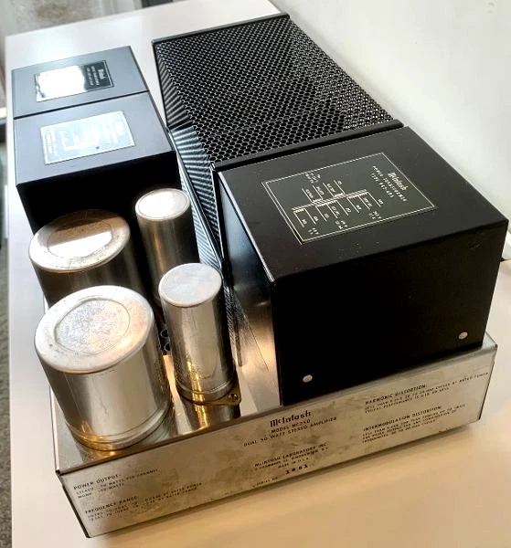 Amplificatore finale MCINTOSH MC 250 usato vintage audio - Immagine 4 di 4