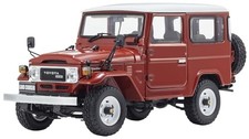 Kyosho Original 1/18 Toyota Land Cruiser 40 Van (BJ42V) Red Finished Product