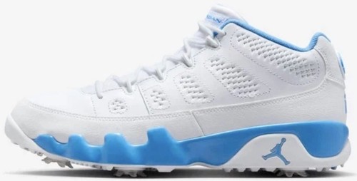 Nike Air Jordan 9 Retro Low G Golf UNC University Blue White