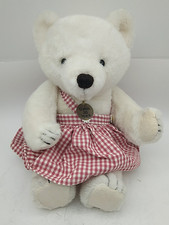 Dakin Bear 1985 JOINTED Teddy Plush Stuffed Animal 30th Anniversary 16" Tall Vtg