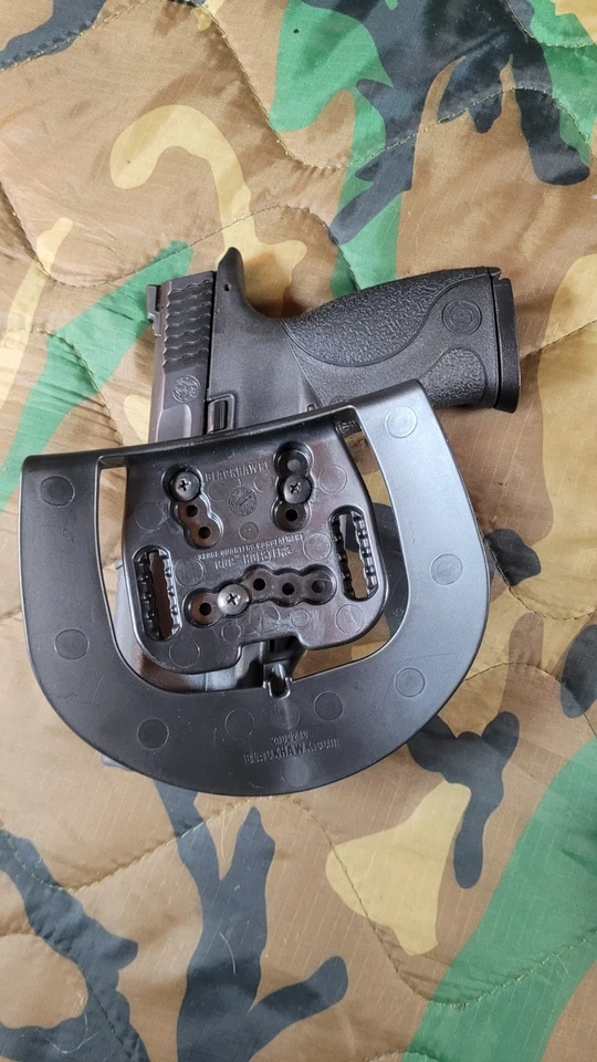 Smith&Wesson M&P Blackhawk Serpa Funda Derecha Búho Negro Polímero Paleta Foto 2 de 4