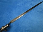 RARE ORIGINAL  ANTIQUE 18TH CENTURY M1777 FRENCH CHARLEVILLE SOCKET BAYONET