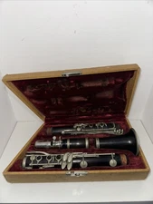 Vintage Couesnon Co . 94 Wooden Clarinet Paris