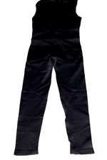 OQQ Women's Women Yoga Jumpsuits Ribbed Crew Neck Sleeveless Bell Bottoms  M