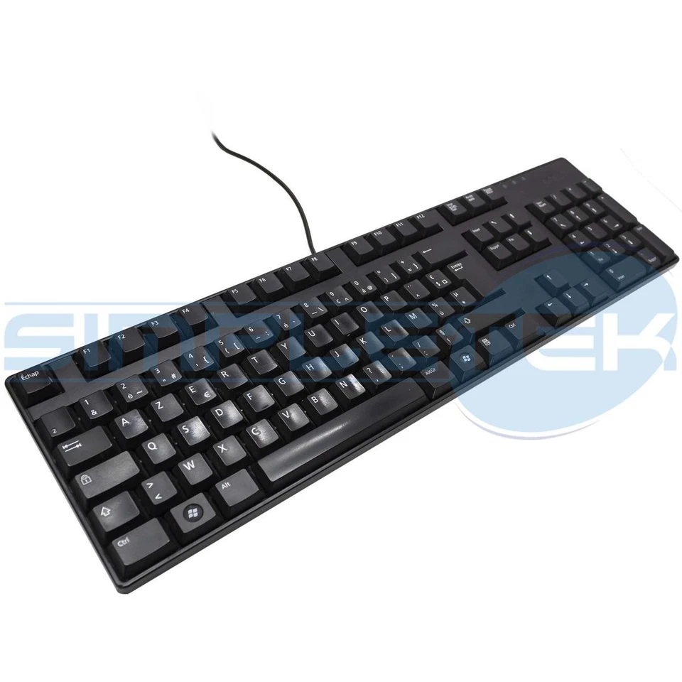Keyboard Dell L30u 0n249f Layout Fr French Azerty USB With Cable Recondition - Image 2 of 4