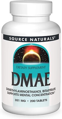 Source Naturals DMAE 351 mg 200 Tablet