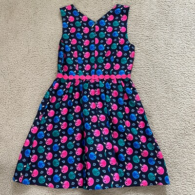 #ad #ad Draper James Jingle Dots Gracie Dress Silk Blend 2 Holiday Christmas $28.00