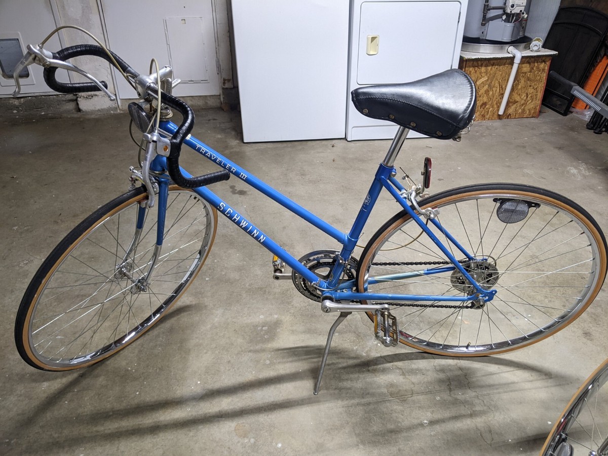 Schwinn traveler iii 70 s light blue couple set all original not restored
