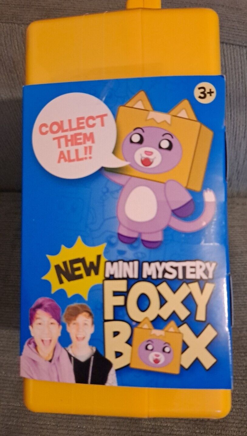  LankyBox Mini Foxy Mystery Box Foxy Mystery Box with 9 Exciting  Toys to Discover Inside, Officially Licensed LankyBox Merch : Toys & Games