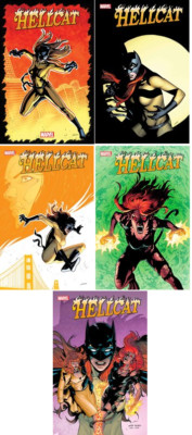 (2023) HELLCAT #1-5 COMPLETE SET! #1 2 3 4 5!