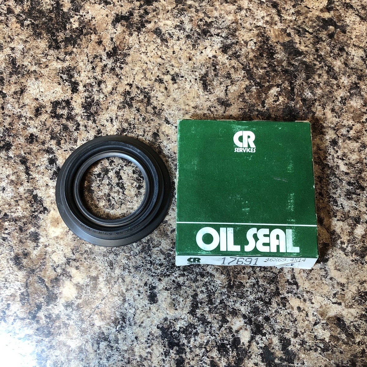 【⠀くう 】 NOS SKF CR 17691 Wheel Oil Seal KCR Seal Inside! Nissan 300zx 87