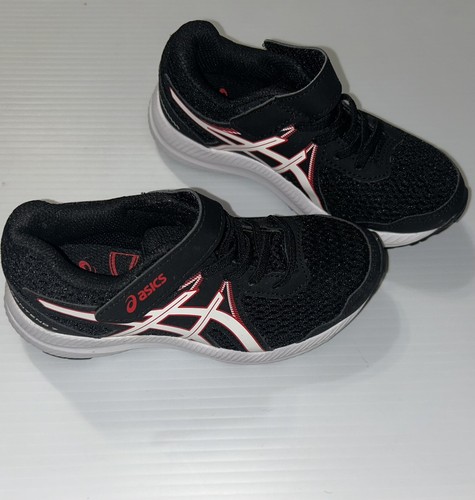 Asics Contend 7 PS Schulhof Kinder schwarz neu ohne Etikett Größe 11