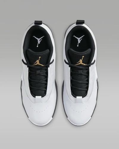 Nike Air Jordan Max Aura 6 Flight Scarpe da Ginnastica Nero Bianco 1 Oro 4 Varie Taglie - Foto 18 di 22
