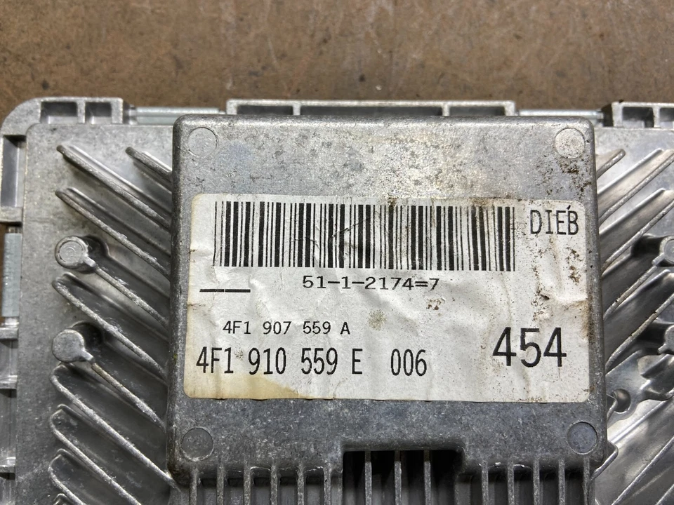 Компьютерный модуль двигателя 2006–2008 Audi A6 3,2 л ECM 4F1910559E I1968 PS - Изображение 4 из 4