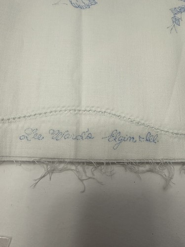 VTG Lee Wards Tea Roses By Mary Dexter Cross Stitch Kit 2 Pillow Cases 1966 SEE - Picture 4 of 12