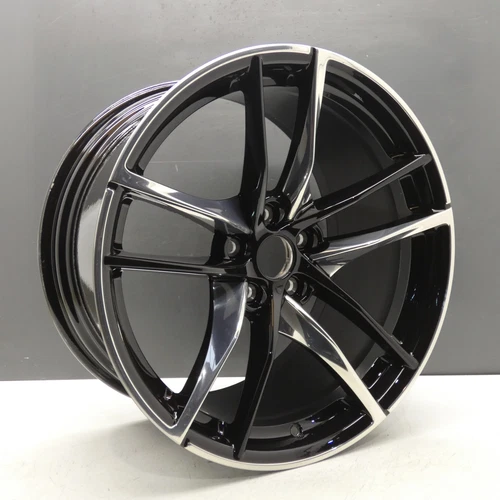 TOYOTA SUPRA MK5 19" BLACK POLISHED ALLOY WHEEL RIM 10J OEM REAR GENUINE X1